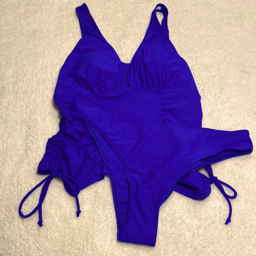 SHEIN Slimming Tankini Swimsuit NWT